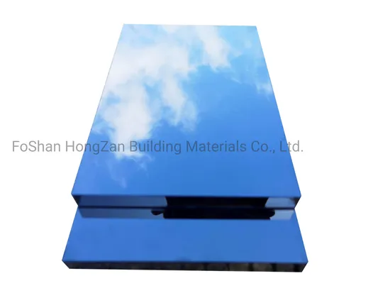 Spiegelwabenplatte aus Aluminium-Verbundplatte für Vorhangfassadenverkleidung