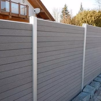 1,8 m * 1,8 m Holz-Aluminium-WPC-Kunststoff-Verbund-Sichtschutz-Gartenzaunplatten